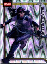 2026 Topps Chrome Marvel Comics #63 Kate Bishop RayWave Refractor