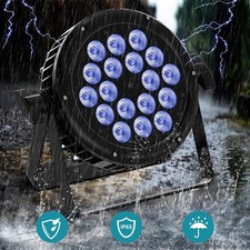 18X15W Waterproof IP65 LED Par Light DMX RGBW 4 IN 1 DJ Stage Outdoor Lighting