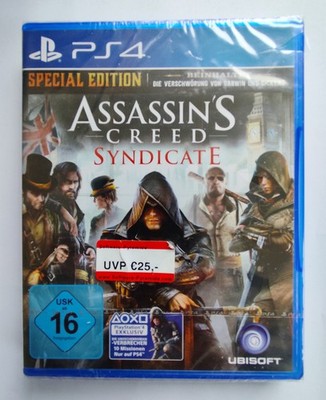 Assassin's Creed: Syndicate Special Edition Playstation 4, NEU (verschweißt)