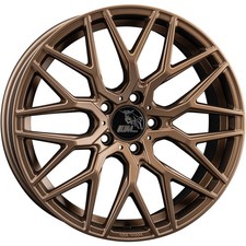 18" Ultra UA1E Alufelgen RS Look Bronze Matt 5x112 für Audi A3 Sportback 8P 8PA