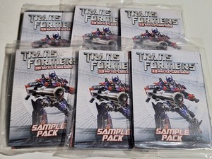 LOT OF 6! - Transformers Jetfire 3D Battle 2007 Sample Battle Hasbro Card  (NM) 