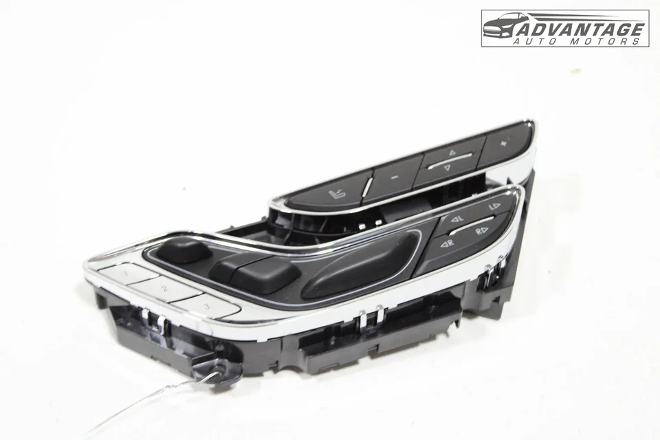 Lincoln Continental 2017-2020 puerta delantera izquierda asiento eléctrico interruptor de ajuste OEM Foto 2 de 4