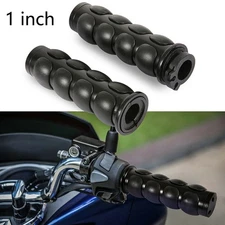 Motorcycle 1" Handlebar Hand Grips For Harley Touring Electra Glide Road King LO
