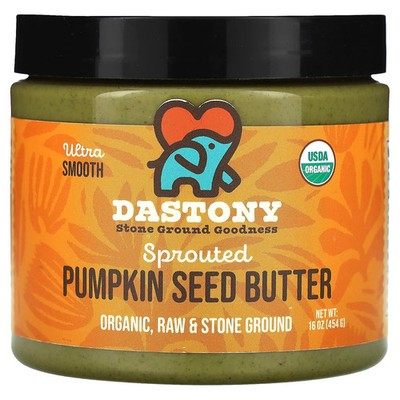 Organic Sprouted Pumpkin Seed Butter, Ultra Smooth, 16 oz (454 g)