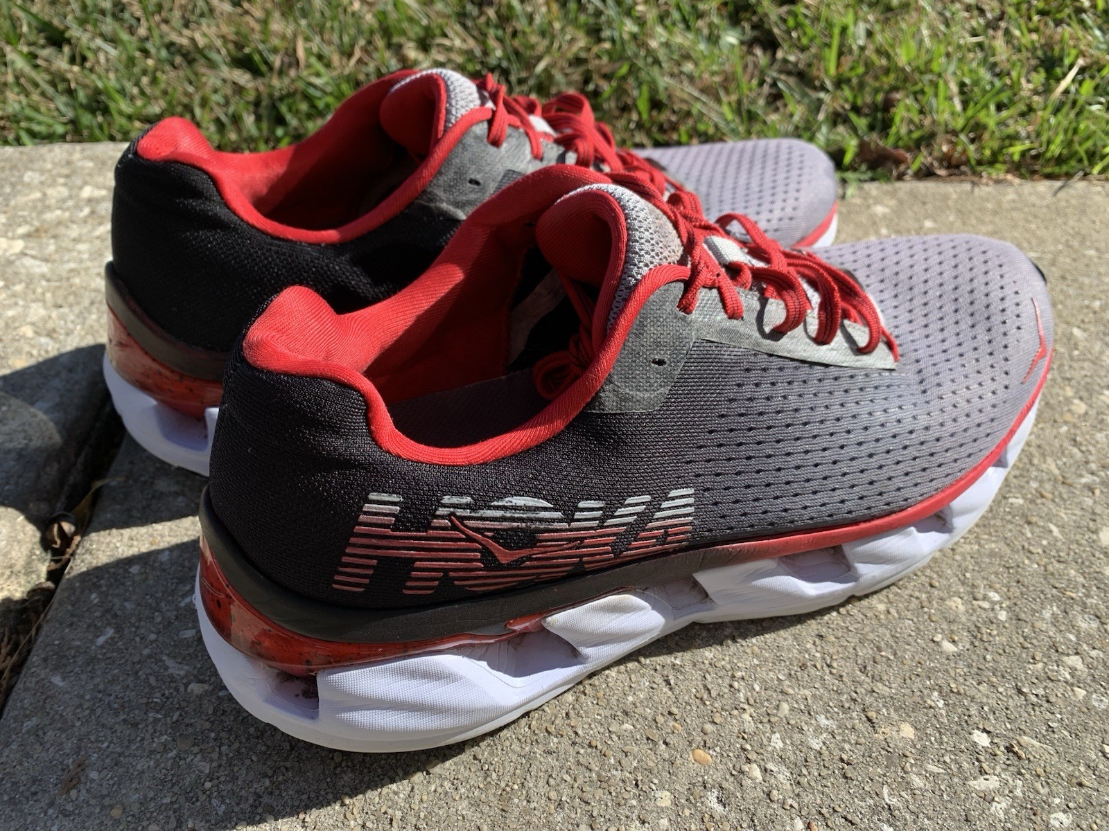 Size 11.5 - HOKA Men's Hoka One One Elevon BRNR Road Running Athletic Sneakers thumbnail 9