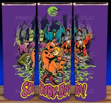 Scooby Doo and Shaggy Halloween Horror Cup Mug Tumbler 20oz