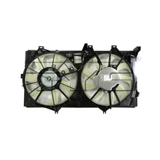 Dual Radiator & Condenser Cooling Fan Assembly for 12-17 Toyota Camry Hybrid