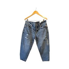    Old Navy Mid-Rise Slouchy Taper Jeans   Size 12   100 Cotton   Button Fly