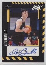 2023-24 Leaf Ink Gold Alex Barcello #BA-AB2 Auto 0ry1