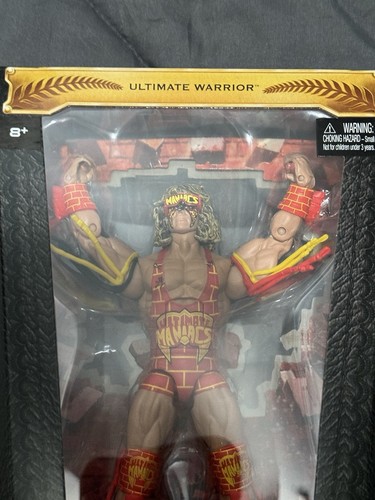 WWE ELITE DEFINING MOMENTS ULTIMATE WARRIOR FIGUR FLASHBACK LEGENDS HOF WWF WCW - Bild 3 von 9