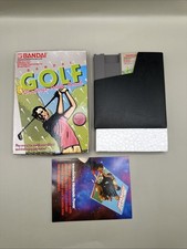 Bandai Golf Challenge Pebble Beach Nintendo NES Game Tested No Manual