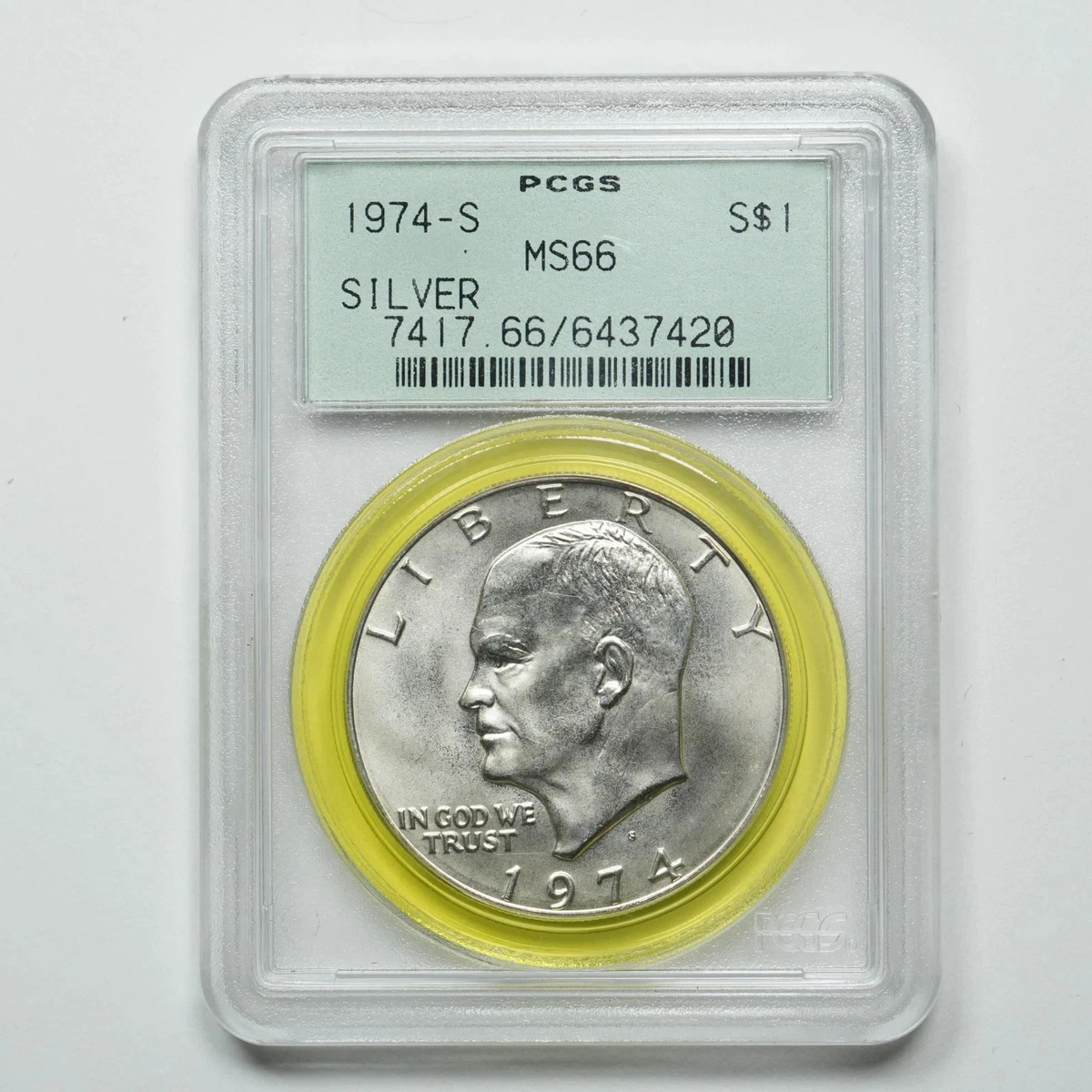 MS 66 Graded Eisenhower Dollars 1971-1978 for sale | eBay