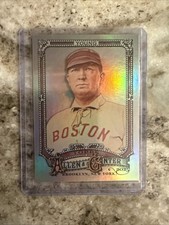 2025 Topps Allen & Ginter #348 HOF CY YOUNG Silver Portrait Parallel SP RED SOX