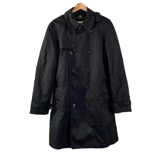 Autentico Burberry LONDON Cappotto nero per uomo