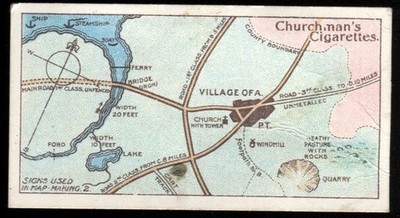 Tabakkarte, Kirchenmann, Pfadfinder, 2., 1916, Karte machen 2, #41