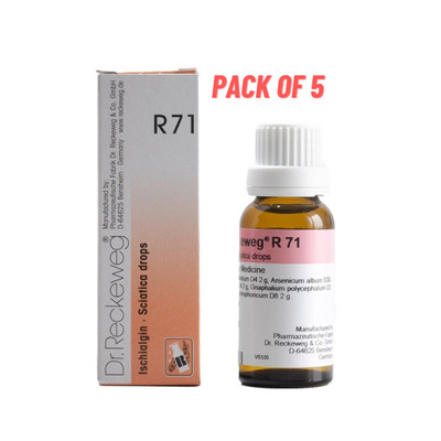 Dr Reckeweg R71 Drop Pack of 5 Pieces