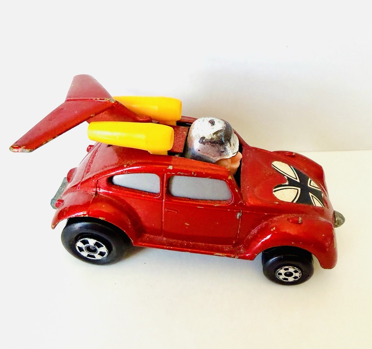 Lesney Matchbox Superfast Flying Bug No.11 1972 Red Baron Iron