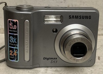 Samsung Digimax D53 5MP Digital Camera 5.8-17.4mm Zoom