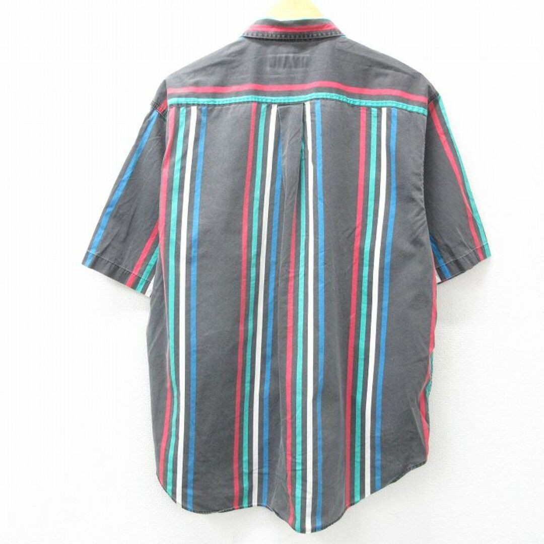 ALTRA Camicie XL vintage manica corta uomo cotone bottoni grigio altre usate SSYR 0