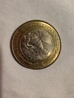 1998 MEXICO $10 PESOS Bi-Metal Mexican Diez Pesos Error On “8”Coin — photo 2