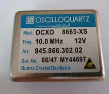 1PC OSCILLOQUARTZ 8663-XS 10MHz 12V Sinewave OCXO Crystal Oscillator