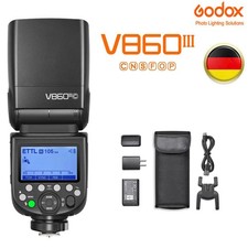 Godox V860III Speedlite fotocamera flash TTL HSS per Canon Nikon Sony Olympus DE