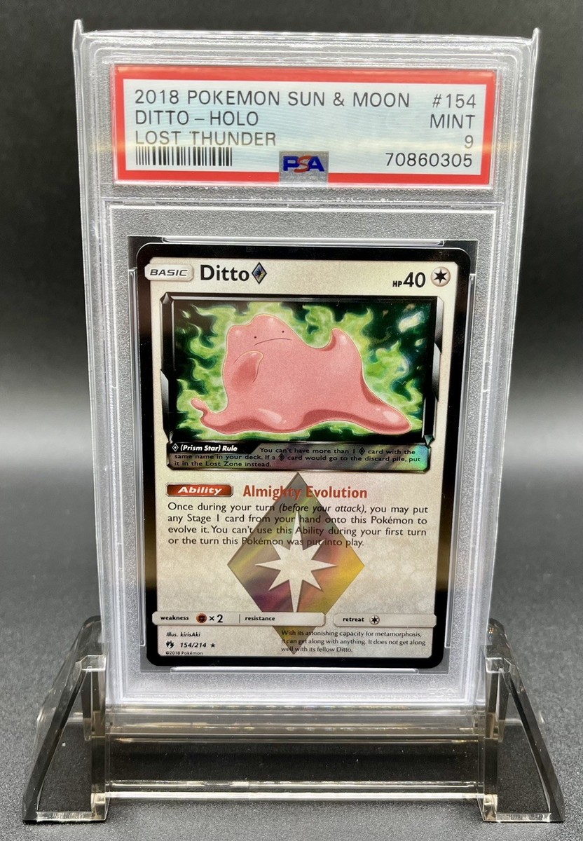 Ditto Prism Star 154/214 Sm-Lost Thunder Holo for sale online | eBay