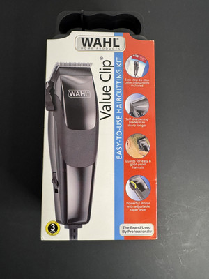 Wahl 9155-1701 Value Clip Hair Clipper Kit 16-Piece NEW Sealed