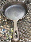 Griswold #3 Large Block Logo 709A Cast Iron Skillet Vintage sits flat/flawless