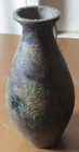 ARCHEOLOGICAL DIG ANTIQUE HANDMADE SMALL BRONZE JUG WITH HANDLE FANTASTIC PATINA — photo 4