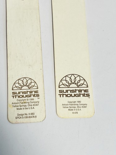 3 Vtg Antioch Bookmarks~Unicorn Find the Magic Within Yourself Teddy Bear Kitten - Picture 5 of 5