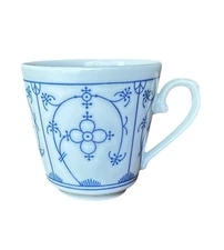 2 Winterling Germany Indischblau Light India Blue Porcelain Cups