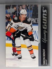 2021-22 Simon Benoit Upper Deck Series 1 YOung Guns #228 RC