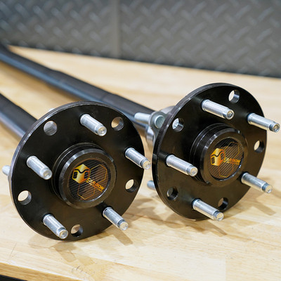 Carbon JK Rear D44 Non-Rubicon Sport & Sahara, 35 Spline Axle Kit