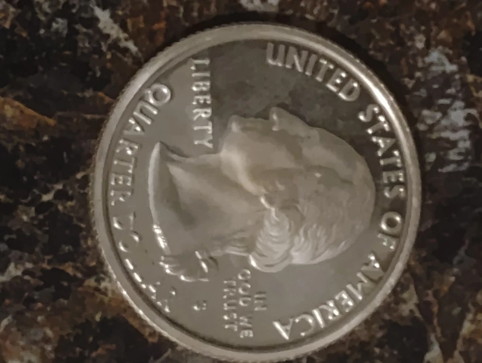 2004 S Wisconsin State Quarter 90% Silver, Deep Cameo Gem Proof Ships In 2x2Card - Image 2 of 4