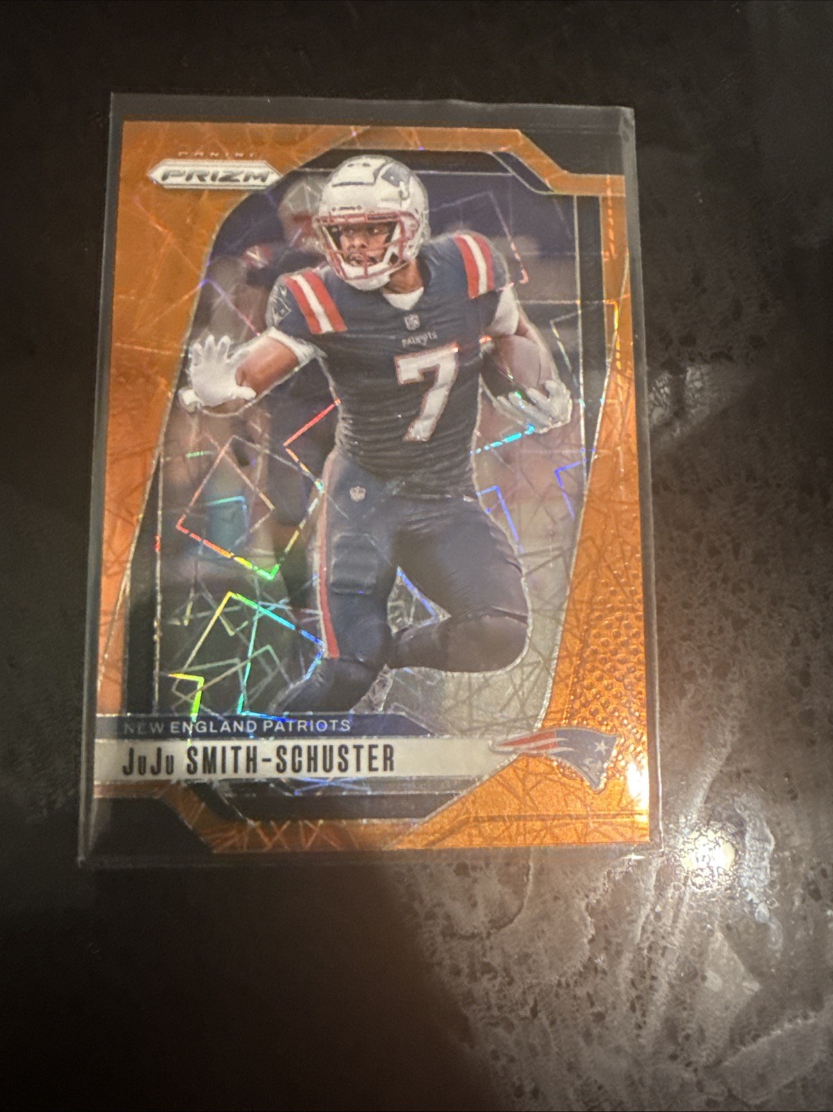 2024 Panini Prizm - JuJu Smith-Schuster #196 Orange Ice Prizm