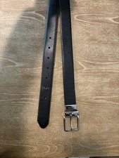 Tommy Hilfiger leather Kids belt Black Size Small 22-24