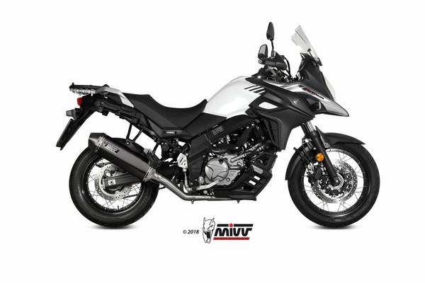 Auspuff Komplett Mivv Speed Edge Suzuki V-STROM 650 2017 - 2024-image