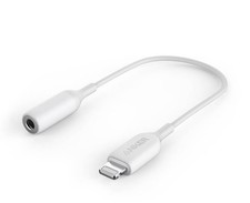 Anker Aluminum Audio Cable 0.33 ft White