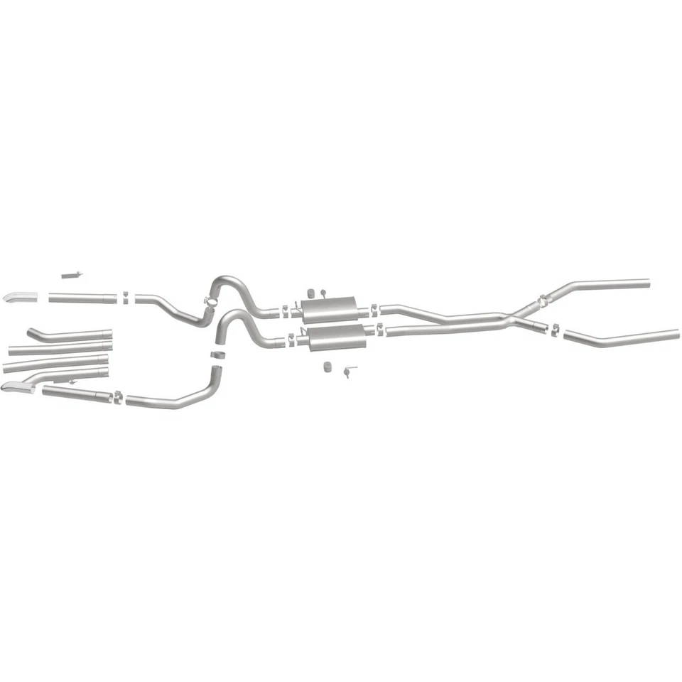 15893 Magnaflow Exhaust System for Chevy Olds Coupe Sedan Buick Skylark Malibu Foto 4 de 4