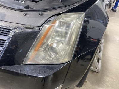 Used Left Headlight Assembly fits: 2012 Cadillac Cts Cpe Base HID opt T4F L. Lef