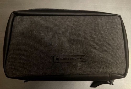 Native Union Stow Organizer V2 Travel Tech Case Kit Slate Gray