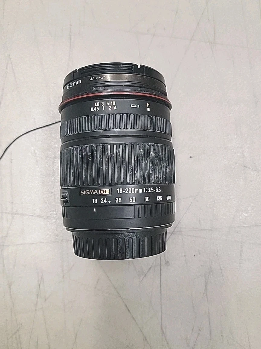 Sigma 18-200mm Focal Camera Lenses for sale | eBay