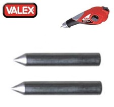 SET 2 PUNTE DI RICAMBIO PER INCISORE ELETTRICO VALEX E COMPATIBILI 