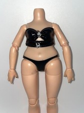 Rainbow High Shadow Twins Veronica Storm Doll Outfit Black Faux Leather Tank Top