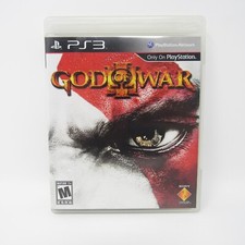 God of War III 3 Sony PlayStation 3 PS3 2010 No Manual Play Tested Free Shipping