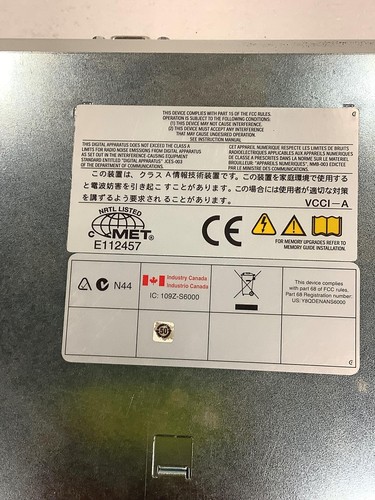 Motorola ST6000C-S6000 CLN17801 Multi Protocol Router W/ Power Cord, WORKING,QTY - Afbeelding 12 van 16