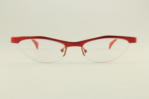Rare Authentic Alain Mikli 2707 col 3406 Red 52mm Glasses Frames France RX-able - Picture 1 of 5