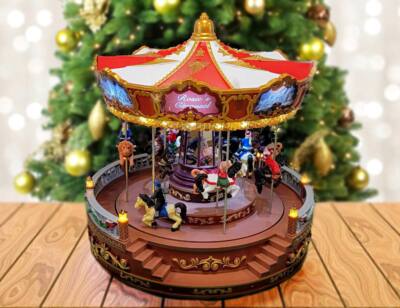 レトロ な クリスマス　飾り holiday carousel レトロ な クリスマス 飾り holiday carousel レトロ な クリスマス