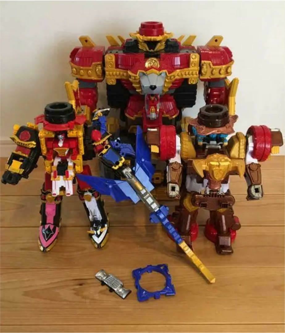 忍者戦隊DX NINJIA MEGAZORO Power Rangers Ninja Storm Hurricaneger DX Tenkuujin Samurai